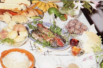 Comida típica que se suele utilizar en las festividades canarias, por ejemplo, en la de San Martín de Tours de La Palma.