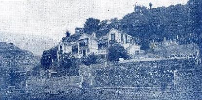 Hacienda La Palmilla de Santa Cruz de La Palma, en el año 1908, propiedad de Domingó Cáceres.